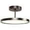Access Lighting Sphere, LED SemiFlush, Oil Rubbed Bronze Finish, Acrylic Lens Acrylic 20494LEDD-ORB/ACR - alternate 1
